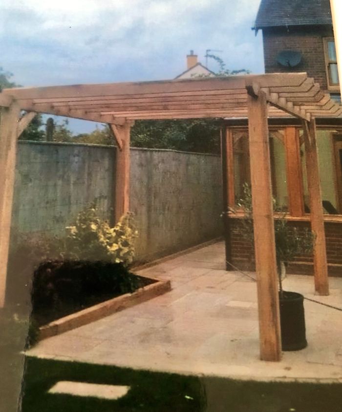 Pergola / timber frame